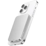 Nevox Wireless Magnetic POWERBANK QI2 - 5000mah (silver/white)