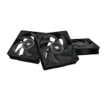 ASUS ProArt PF120 Fan PWM Black 3in1 Computer case 12 cm 3 pc(s)