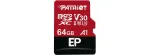 Patriot Memory PEF64GEP31MCX atminties kortelė 64 GB MicroSDXC 10 klasė