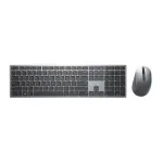 DELL KM7321W klaviatūra RF belaidė + &bdquo;Bluetooth&ldquo; QWERTY JAV tarptautinė pilka, titano spalvos