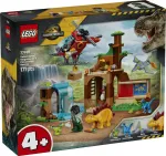 Bricks Jurassic World 77981 Velociraptor, Stegosaurus and Pteranodon Rescue