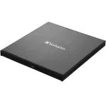 Verbatim External slimline, Blu-ray burner (black, USB 3.1 Gen 1 (type-C))