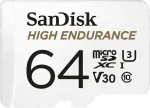 SanDisk 64GB High Endurance, memory card (white, Class 10, V3, U3)