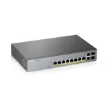 &bdquo;Zyxel GS1350-12HP-EU0101F&ldquo; tinklo komutatorius, valdomas, 2 lygio gigabito eternetas (10/100/1000), maitinimas per eternetą (PoE), pilkas