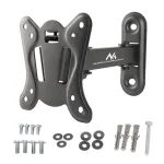 &bdquo;Maclean MC-416&ldquo; televizoriaus ir monitoriaus sieninis laikiklis, 13&ndash;32 colių, 30 kg, pakreipimas ir pasukimas, maks. VESA 100x100, juodos spalvos, milteliniu būdu dengtas LED, OLED, LCD, universalus laikiklis.