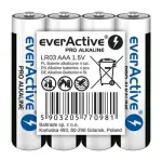&Scaron;arminės baterijos AAA / LR03 everActive Pro 4 vnt.