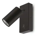 GU10 wall lamp, with switch, MCE369B