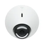 Ubiquiti UVC-G5-Dome IP apsaugos kamera, skirta vidaus ir lauko sąlygoms, 2688 x 1512 pikselių, montuojama ant lubų / sienos.
