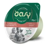 OASY More Love Tuna with shrimp - wet cat food - 70g