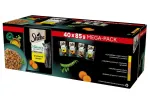 SHEBA Nature's Collection pauk&scaron;tienos skonio drebučiuose - &scaron;lapias kačių ėdalas - 40 x 85 g