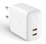 AUKEY PA-B4 White Omnia GaN Wall Charger 2xUSB