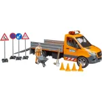 Mercedes-Benz Sprinter Municipal vehicle with figurine and accessories