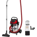 Einhell TE-VC 2580 SACL, wet/dry vacuum cleaner (silver/red)