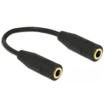 DeLOCK Jack 3,5mm 4Pin blue>Bu 13cm