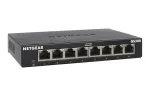 NETGEAR GS308-300PES tinklo komutatorius Nevaldomas L2 Gigabit Ethernet (10/100/1000) Juodas