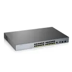 &bdquo;Zyxel GS1350-26HP-EU0101F&ldquo; tinklo komutatorius, valdomas, 2 lygio gigabito eternetas (10/100/1000), maitinimas per eternetą (PoE), pilkas