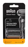BRAUN Series 5 black electric shaver replacement head, 54B