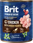 BRIT Premium by Nature vi&scaron;tiena su &scaron;irdelėmis - &scaron;lapias &scaron;unų ėdalas - 800 g