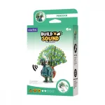 MierEdu Build and Listen 3D Puzzle - Peacock