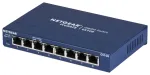 NETGEAR GS108GE tinklo komutatorius nevaldomas gigabito eternetas (10/100/1000), mėlynas
