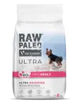 RAW PALEO Ultra Pork Mini Adult - sausas &scaron;unų ėdalas - 2 kg