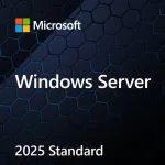&bdquo;Microsoft Windows Server Std 2025&ldquo; 64 bitų PL DVD 16 branduolių OEM
