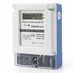 Single phase electronic meter 230V 60A LCD