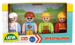 Play figures set moving legs