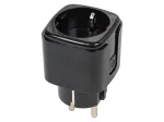 Smart WiFi-controlled socket TUYA V3 black