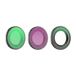 Sunnylife 1/4" lens filters 3 pcs. - Black Mist + CPL + ND16 for Osmo Nano