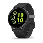 &bdquo;Garmin Vivoactive 5&ldquo; 3,05 cm (1,2 colio) AMOLED 42 mm Skaitmeninis 390 x 390 pikselių Jutiklinis ekranas Juoda &bdquo;Wi-Fi&ldquo; GPS (palydovinis)