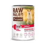 RAW PALEO Duoprotein jautienos ir triu&scaron;io suaugusių &scaron;unų ėdalas - 400 g