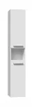 Bathroom cabinet NEL III 31x30x174 cm, matt white
