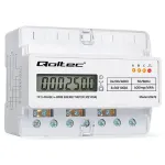 Three phase energy meter for DIN rail 400V 100A