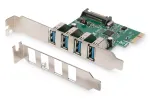 Add-On PCI Express Card USB 3.0 4xUSB 3.0, Chipset: VL805
