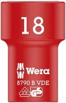 Wera Cyclops socket wrench bit 18x46 - 8790 B VDE, insulated, with 3/8 "drive