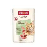 ANIMONDA Carny suaugusioms katėms &ndash; vi&scaron;tienai ir triu&scaron;iams &ndash; &scaron;lapias ėdalas &ndash; 85 g
