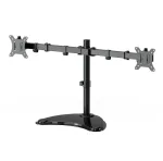 &bdquo;Gembird MS-D2ST-02&ldquo; monitoriaus stalo stovas (pasukamas, pakreipiamas, pasukamas), 13&ndash;32 colių, juodas