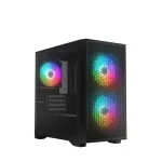 Logic DART PRO ARGB MINI USB-C kompiuterio dėklas, juodas