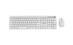 Gembird KBS-WMS-01-W Silent key Pro Business wireless desktop set, white, US layout