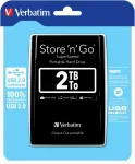 Verbatim 2TB Store 'n' Go 2.5" 5400 USB 3.0 external drive black
