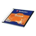 DVD-R Verbatim 16X 4.7GB (Slim 1) MATT SILVER