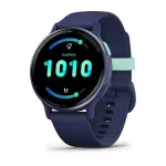 &bdquo;Garmin Vivoactive 5&ldquo; 3,05 cm (1,2 colio) AMOLED 42 mm Skaitmeninis 390 x 390 pikselių Jutiklinis ekranas Mėlynas &bdquo;Wi-Fi&ldquo; GPS (palydovinis)
