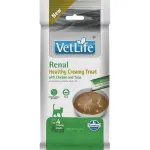 FARMINA Vet Life Cat Renal Creamy treat with Chicken & Tuna box &ndash; cat treat &ndash; 4x15g