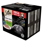 SHEBA Sauce Lover Duck, Chicken, Salmon, Tuna &ndash; wet cat food &ndash; 32 x 85g