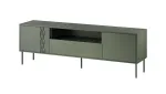 Cama EF TRESSE RTV spintelė 180x40x54.5 matinė žalia