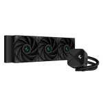 &bdquo;DeepCool LS720S Zero Dark&ldquo; procesorius. Viskas viename skysčio au&scaron;intuvas, 12 cm, juodas, 1 vnt.