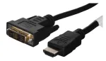Lanberg CA-HDDV-10CC-0018-BK vaizdo kabelio adapteris 1,8 m HDMI A tipo (standartinis) DVI-D juodas