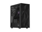 GENESIS DIAXID 605F MIDI TOWER KORPUSAS SU USB-C LANGU, JUODA