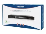 INTELLINET 561044 24 prievadų gigabito komutatorius
